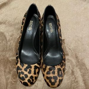 Brand new Michael Kors block heels